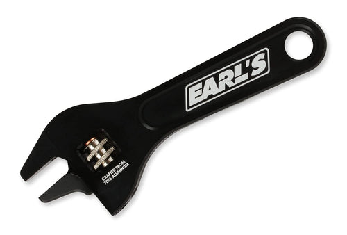 Mini Aluminum Earl's Adjustable An Fitting Wrench Fits -3 to -8 AN