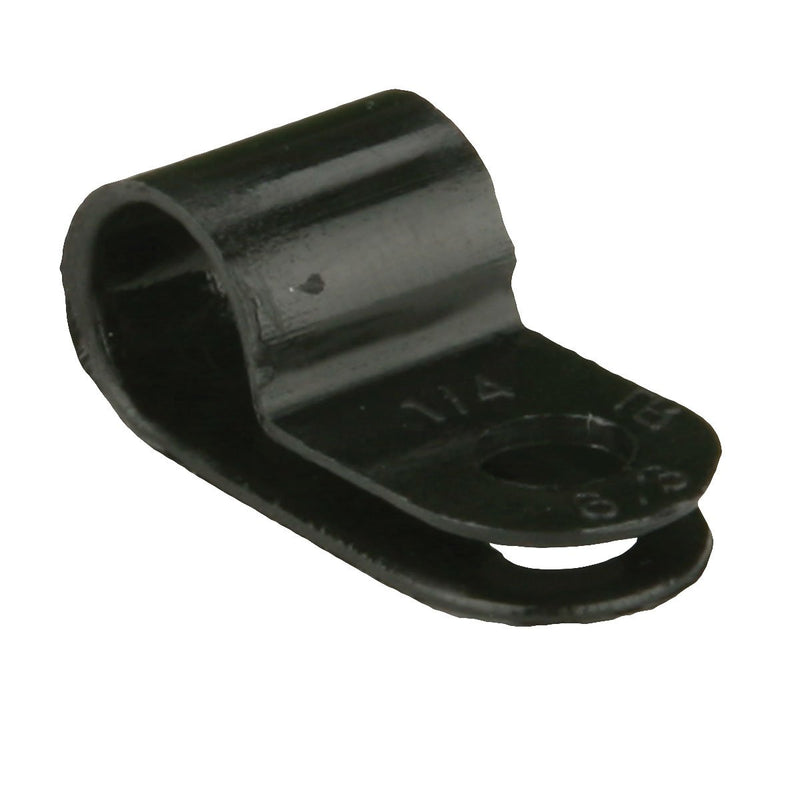 BCC1 Install Bay 1-Inch Cable Clamp, Black (100-Pack)