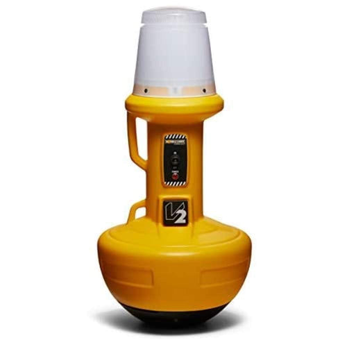 Wobble Light Self-Righting LED 111301LED V2 Jobsite Light; 150W; 12;000 Lumens; 1 Count (Pack of 1); Yellow