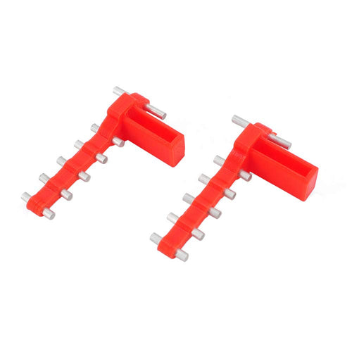 Male AN Flare -4 x Male ORB -3 Straight Adapter w/O-Ring Vibrant