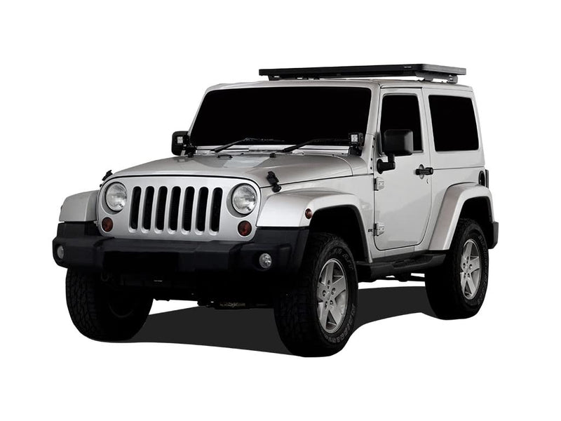 Slimline II Front Runner 1/2 Roof Rack Kit Compatible with Wrangler Extreme JK 2 Door (2007-2018)