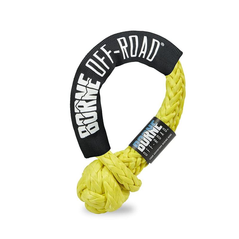 Borne Off-Road Mishimoto Soft Shackle, 7/16'', Yellow