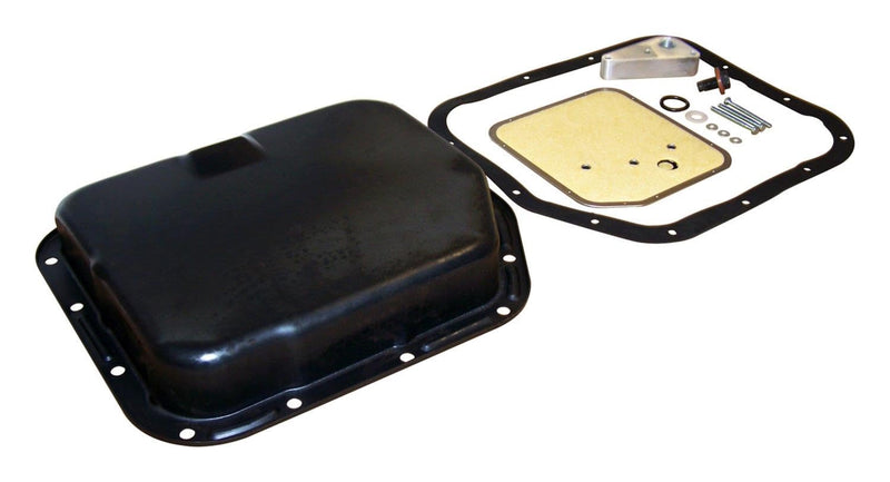 Off-Road Crown Automotive-24001 Deep Transmission Pan Kit - Black