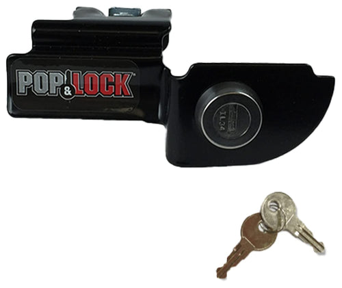 Pop & Lock - Black PL3600 Manual Tailgate Lock for Dodge Dakota and Mitsubishi Raider