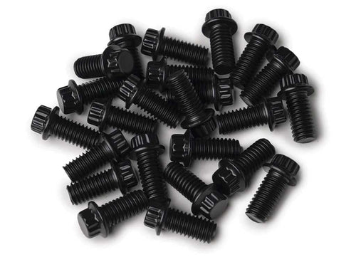 Method Race Wheels - 12 Point Lip Bolt, Black, 3/8-16x0.59, KIT