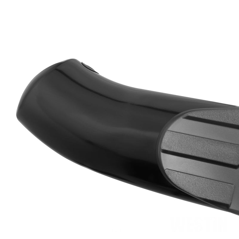 Pro Traxx 4 Oval Nerf Step Bars Westin fits 2019-2023 Ram 1500 Crew Cab (Excl. Ram 1500 Classic) Black 1 Pair