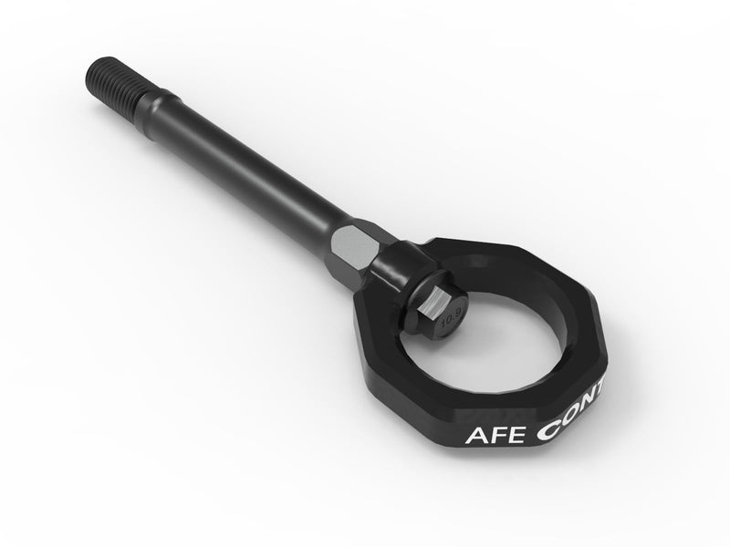 Chevrolet Corvette (C8) aFe Control Front Tow Hook Black 20-24 V8-6.2L