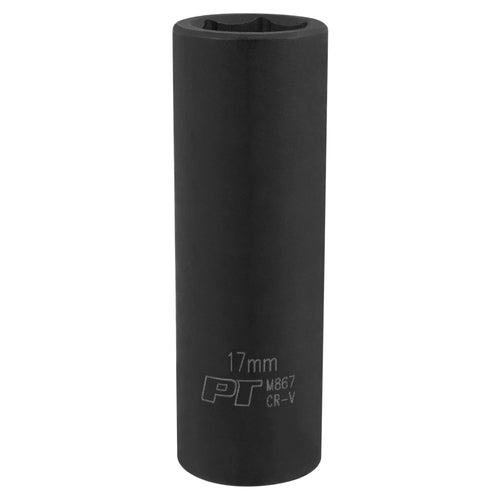 M867 Performance Tool 1/2 Drive 6pt Impact Socket, 17mm