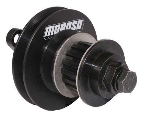 Moroso Dry Sump & Vacuum Pump Drive Kit 63860, Flange Style, Fits GM LS Engine