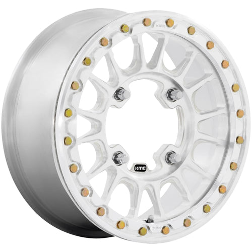 KMC Powersports WHEEL PROS KS436 15X6 4X156 RAW-MCH-FRG 38MM - KS436DX15604438