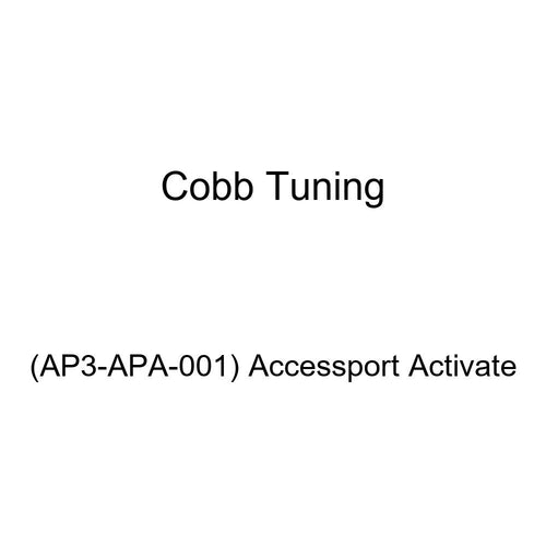 Accessport Cobb Tuning (AP3-APA-001) Activate