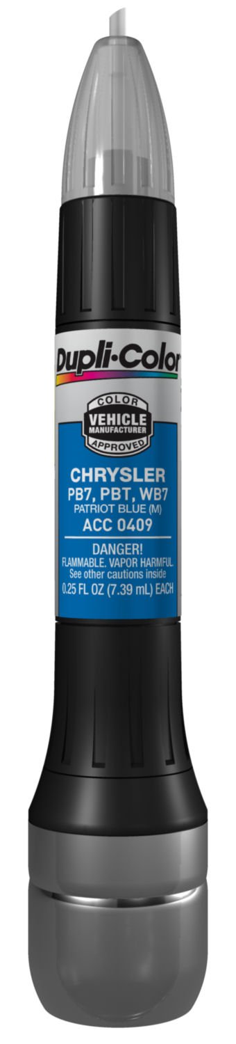 Dupli-Color ACC0409 All-In-1 Scratch Fix Exact-Match Automotive Touch-Up Paint – Chrysler Patriot Blue – 0.25 oz. Paint Pen