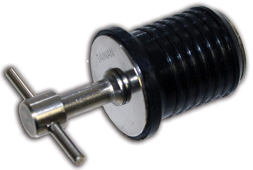 Turn-Tite Stainless Steel Bailer Plug – 1″ – Individually Packaged 020901-10