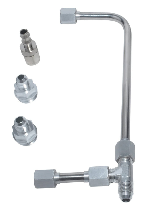 Slayer Series-Silver Quick Fuel 34-600SL-SVRQFT Dual Feed Fuel Line