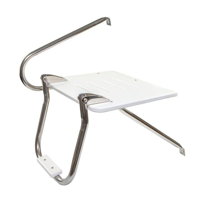 Poly WHITECAP INDUSTRIES Swim Platform Kit White 67902 for Boats with Outboards