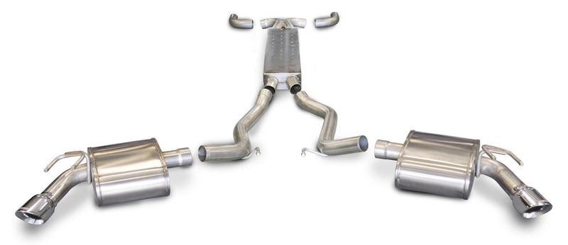 Cat-Back Exhaust System CORSA 14963 with X-Pipe