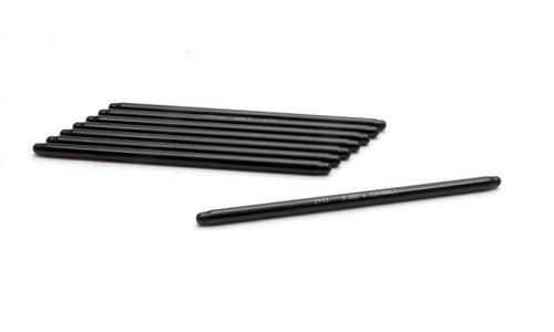Pushrod Manley, 9.500 in Long, 3/8 in Diameter, 0.135 in Thick Wall, Swedged Ends, Chromoly, Set of 8