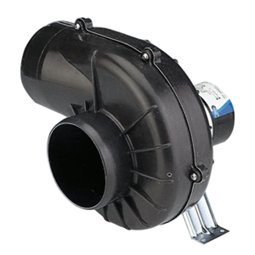 Flexmount Jabsco 35440-0000 DC 250 CFM Blower, Black , 4 inch, 12 volts
