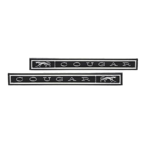 C7WY-6528818-9A Scott Drake 1967-1968 Quarter Emblems Pair