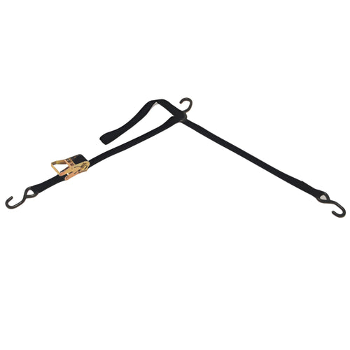 P.W.C. BoatBuckle Ratchet Tri-Down with Soft Hook, 1-Inch x 8-Feet