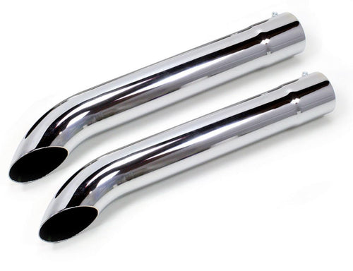 Chrome Patriot Exhaust Side Tube H3822 Turnout Muffler