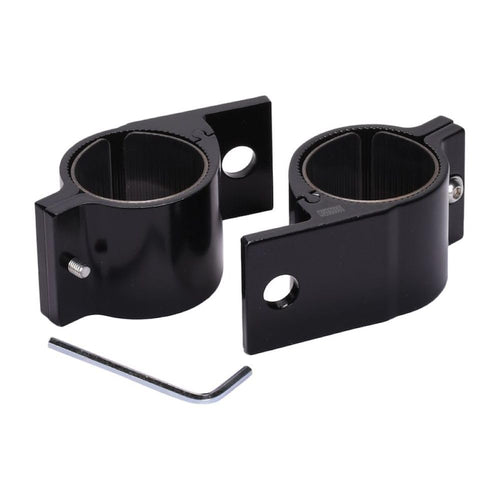 2-Inch Tube Mounting Bracket TrailFX G9022B for TFX LED Cube Lights Set of 2, Black Powder Coated