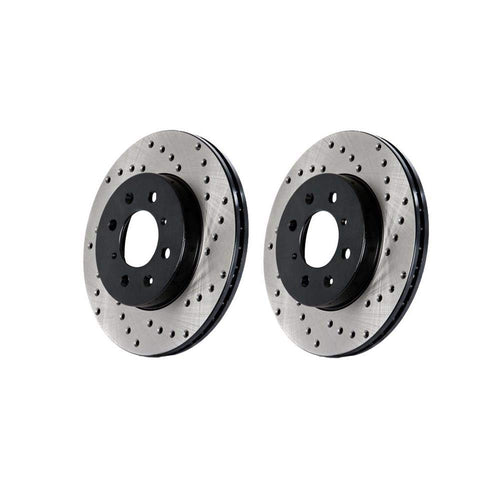 12867046L Centric Sport Cross Drilled Brake Rotor