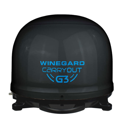 WINEGARD Carryout Company G3 Portable Automatic Satellite Antenna Black
