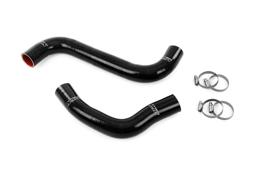 High Temp HPS Reinforced Silicone Black Radiator Coolant Hose Kit, 57-2107-BLK