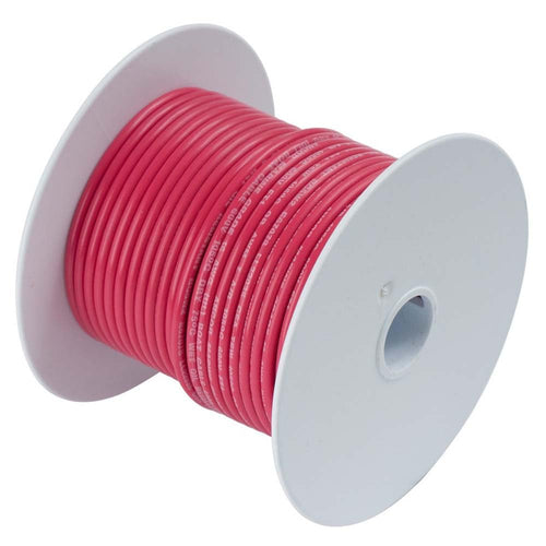 Tinned Copper Battery Cable Ancor 113505, 4 AWG (19mm2), Red - 50ft