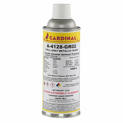 Grey Semi-Gloss Steel Metallic Touch-Up Paint - Synergy Manufacturing (4016)