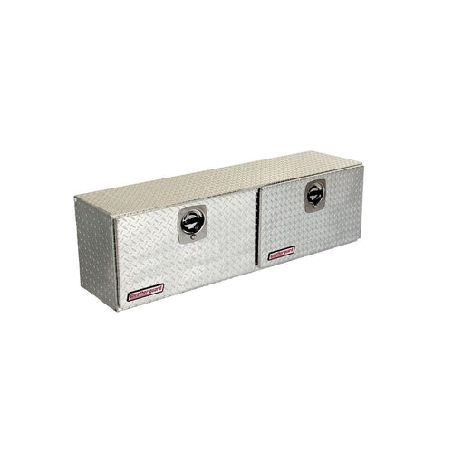Weather Guard Hi-Side Model 364-0-02 Truck Box, Aluminum, Clear, 7.9 cu ft capacity