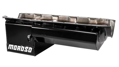 Moroso Eliminator Style 21047 Oil Pan with Partitioned Tray for Chevy Big-Block Engines