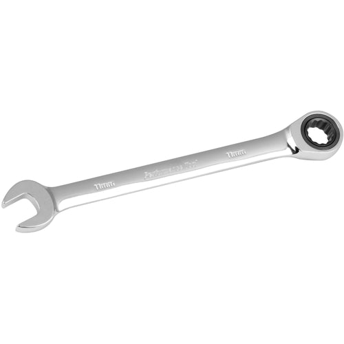 11mm Performance Tool W30351 Chrome Vanadium Metric Ratcheting Wrench