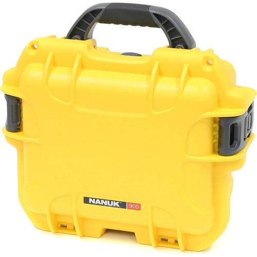 Waterproof Nanuk 905 Hard Case with Foam Insert - Yellow