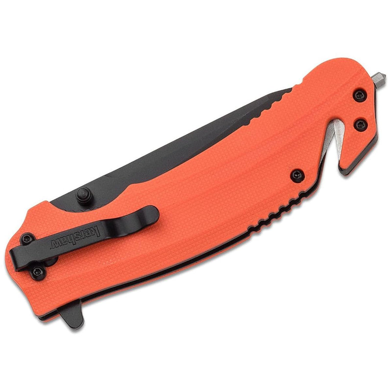 Kershaw Multifunction Barricade (8650) Rescue Pocket Knife with 3.5 Inch Stainless Steel Blade