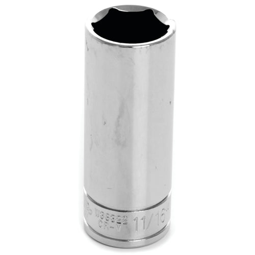 W38322 Performance Tool 6-Point Socket, 3/8-Inch Drive, 11/16
