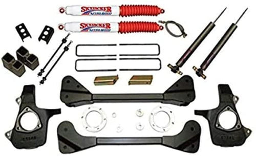 Skyjacker Suspension Lift Kit C7361PK-N w/Shock Nitro Shocks 3.5-4 in. Lift Incl. Front Struts And Rear Blocks