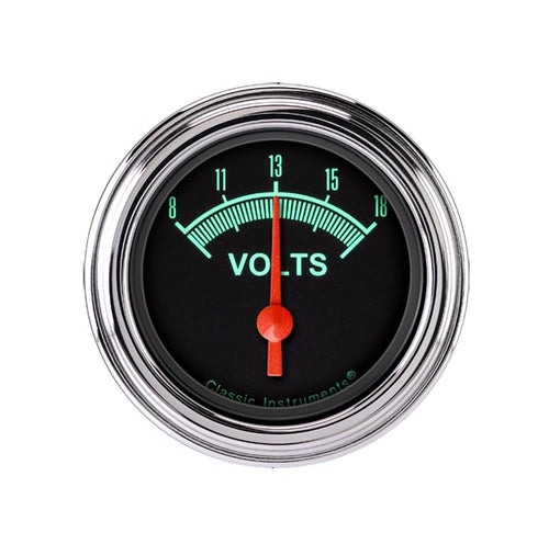 Instruments Classic GS30SLF G/Stock 2-1/8" Volt Gauge