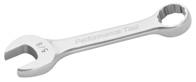 Performance Tool 5/8-Inch Stubby Combo Wrench Performance Tool W30520