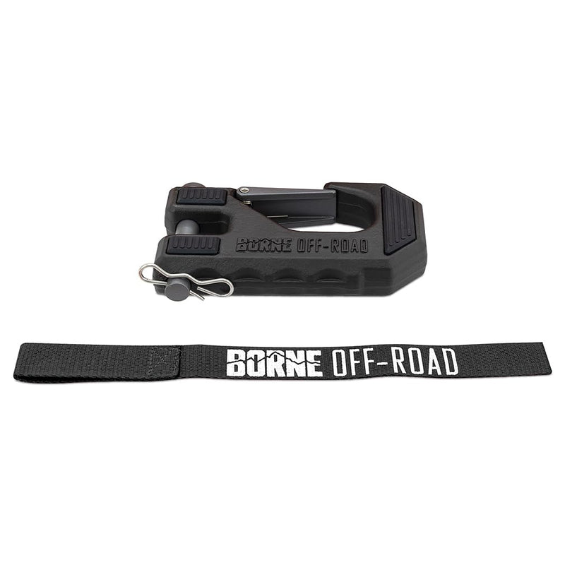Hawse Fairlead Borne Off-Road Black
