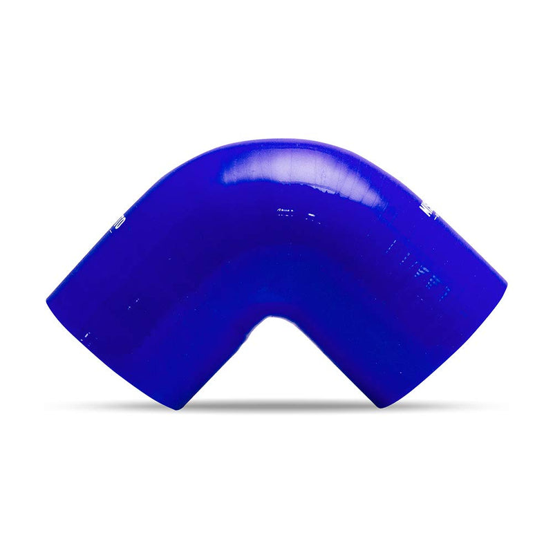 90 Degree Mishimoto 2.75" Silicone Coupler, Blue