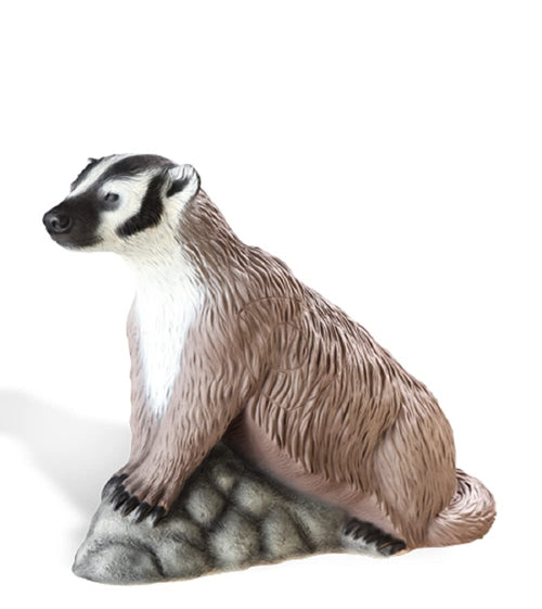 3D Archery Target Rinehart Signature Badger | Small Game Badger with Replaceable Vital Insert | Broadhead & Field Point Compatible | Self-Healing Foam | Made in USA