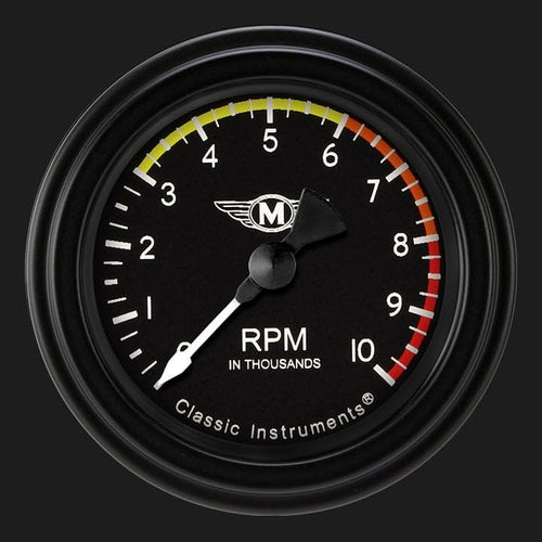 Moal Bomber Classic Instruments 2-1/8" Tachometer