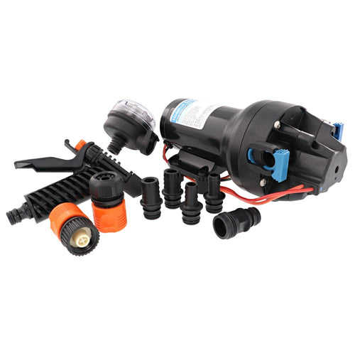 HotShot HD5 Jabsco P501J-119N-3A Marine Washdown Pump - 12V, 5 GPM, 70 PSI Shut-Off