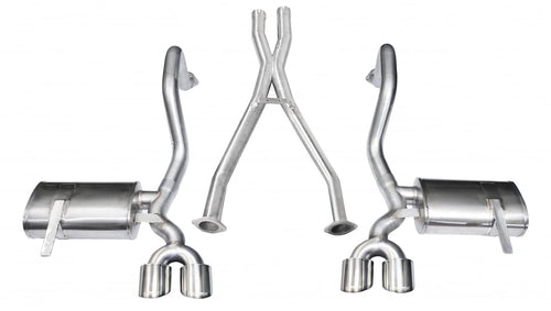 Cat-Back Exhaust System CORSA 14962 with X-Pipe