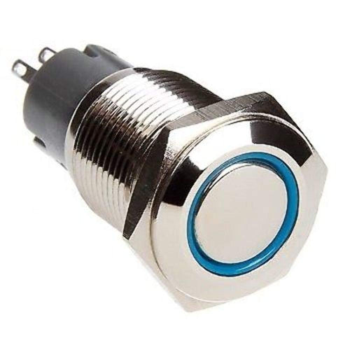 LED Momentary Switch Race Sport (RS-16MM-LEDB)