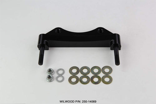 250-14069 BRACKET KIT, AERO6, FRONT, MAG/CHALL/CHARG/Wilwood