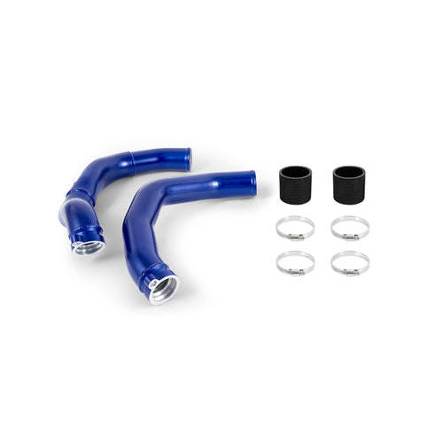 Mishimoto Charge Pipe Kit Performance, Color Matched Compatible With BMW F8X M3/M4 2015–2020, Frozen Dark Blue