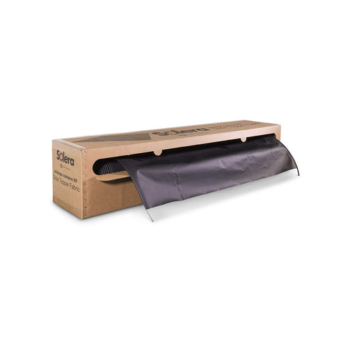 Universal Solera Slide-Topper Replacement Cut-to-Fit Fabric for 5th Wheel RVs, Travel Trailers, Motorhomes, 50' x 48" roll, Black - 432253
